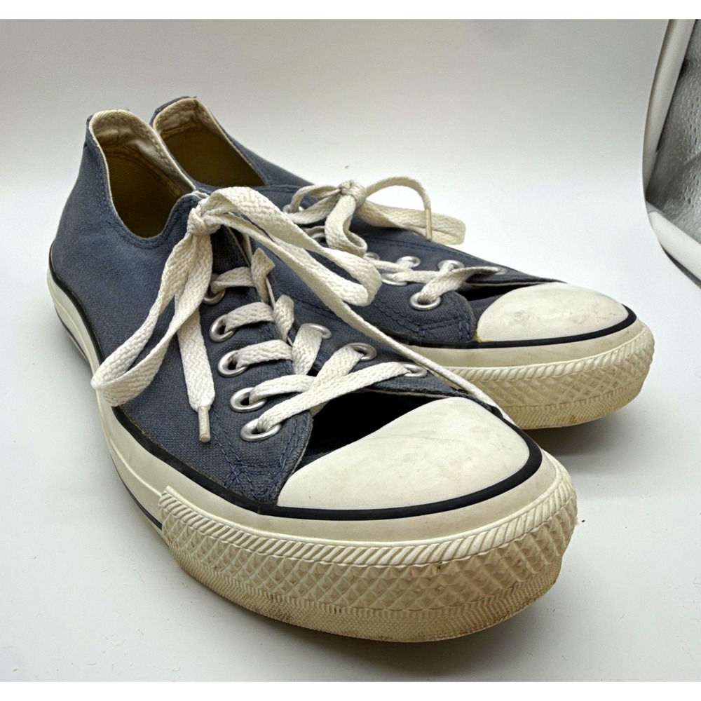 Converse All Star Blue/White Canvas Lace-Up Sneakers Men's US 6 UK 6 EU 39